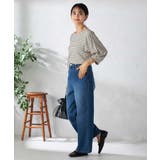 ストレッチデニムワイドパンツ | a.v.v【WOMEN】 | 詳細画像7