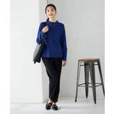 【イージーケア/洗える/ストレッチ】裏起毛美ラクるイージーテーパードパンツ | a.v.v【WOMEN】 | 詳細画像39 