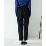 【イージーケア/洗える/ストレッチ】裏起毛美ラクるイージーテーパードパンツ | a.v.v【WOMEN】 | 詳細画像42 