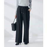 【イージーケア/洗える/ストレッチ】裏起毛美ラクるイージーワイドパンツ | a.v.v【WOMEN】 | 詳細画像27 