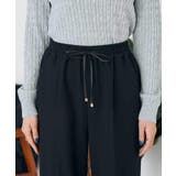 【イージーケア/洗える/ストレッチ】裏起毛美ラクるイージーワイドパンツ | a.v.v【WOMEN】 | 詳細画像36 