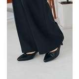 【イージーケア/洗える/ストレッチ】裏起毛美ラクるイージーワイドパンツ | a.v.v【WOMEN】 | 詳細画像38 