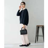 【イージーケア/洗える/ストレッチ】裏起毛美ラクるイージーワイドパンツ | a.v.v【WOMEN】 | 詳細画像5 