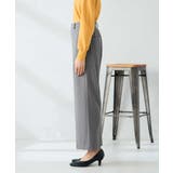 【イージーケア/洗える/ストレッチ】裏起毛美ラクるスッキリ見えストレートパンツ | a.v.v【WOMEN】 | 詳細画像23 