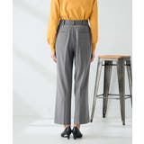 【イージーケア/洗える/ストレッチ】裏起毛美ラクるスッキリ見えストレートパンツ | a.v.v【WOMEN】 | 詳細画像24 