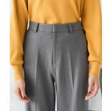 【イージーケア/洗える/ストレッチ】裏起毛美ラクるスッキリ見えストレートパンツ | a.v.v【WOMEN】 | 詳細画像25 