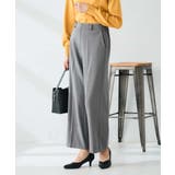 【イージーケア/洗える/ストレッチ】裏起毛美ラクるスッキリ見えストレートパンツ | a.v.v【WOMEN】 | 詳細画像9 