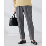 【イージーケア/洗える/ストレッチ】裏起毛美ラクるスッキリ見えテーパードパンツ | a.v.v【WOMEN】 | 詳細画像18 