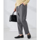 【イージーケア/洗える/ストレッチ】裏起毛美ラクるスッキリ見えテーパードパンツ | a.v.v【WOMEN】 | 詳細画像19 