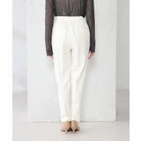 【イージーケア/洗える/ストレッチ】裏起毛美ラクるスッキリ見えテーパードパンツ | a.v.v【WOMEN】 | 詳細画像25 