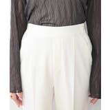 【イージーケア/洗える/ストレッチ】裏起毛美ラクるスッキリ見えテーパードパンツ | a.v.v【WOMEN】 | 詳細画像27 