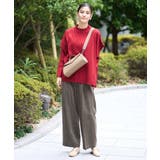 【洗える】ツイード美ラクるスッキリ見えワイドパンツ | a.v.v【WOMEN】 | 詳細画像7 