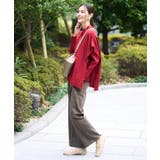 【洗える】ツイード美ラクるスッキリ見えワイドパンツ | a.v.v【WOMEN】 | 詳細画像9 