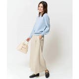 ウール調フレアパンツ | a.v.v【WOMEN】 | 詳細画像6 