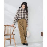 サテンワイドパンツ | a.v.v【WOMEN】 | 詳細画像11 