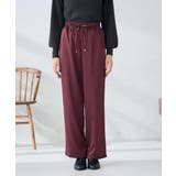 サテンワイドパンツ | a.v.v【WOMEN】 | 詳細画像14 