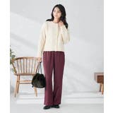 サテンワイドパンツ | a.v.v【WOMEN】 | 詳細画像7 