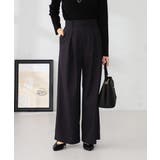 ストライプタックワイドパンツ | a.v.v【WOMEN】 | 詳細画像1 