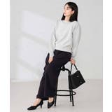 ストライプタックワイドパンツ | a.v.v【WOMEN】 | 詳細画像11 