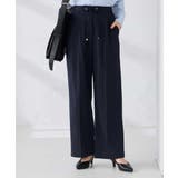 【WEB限定】裏起毛ウエストハトメドロストワイドパンツ | a.v.v【WOMEN】 | 詳細画像1 