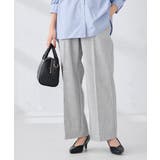 【WEB限定】裏起毛ウエストハトメドロストワイドパンツ | a.v.v【WOMEN】 | 詳細画像15 