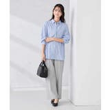 【WEB限定】裏起毛ウエストハトメドロストワイドパンツ | a.v.v【WOMEN】 | 詳細画像17 