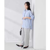 【WEB限定】裏起毛ウエストハトメドロストワイドパンツ | a.v.v【WOMEN】 | 詳細画像18 