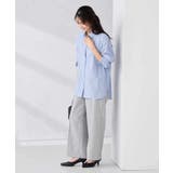 【WEB限定】裏起毛ウエストハトメドロストワイドパンツ | a.v.v【WOMEN】 | 詳細画像19 