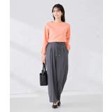 【WEB限定】裏起毛ウエストハトメドロストワイドパンツ | a.v.v【WOMEN】 | 詳細画像24 