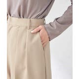 タックワイドテーパードパンツ | a.v.v【WOMEN】 | 詳細画像10 