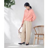 タックワイドテーパードパンツ | a.v.v【WOMEN】 | 詳細画像3 