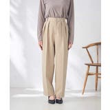 タックワイドテーパードパンツ | a.v.v【WOMEN】 | 詳細画像5 