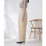 タックワイドテーパードパンツ | a.v.v【WOMEN】 | 詳細画像6 