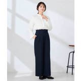 【洗える】ハイウエストワイドパンツ | a.v.v【WOMEN】 | 詳細画像11 