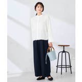 【洗える】ハイウエストワイドパンツ | a.v.v【WOMEN】 | 詳細画像8 