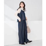 【洗える】デニムライクワイドパンツ | a.v.v【WOMEN】 | 詳細画像10 