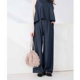 【洗える】デニムライクワイドパンツ | a.v.v【WOMEN】 | 詳細画像2 