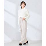 【洗える】サテンワイドパンツ | a.v.v【WOMEN】 | 詳細画像18 