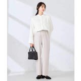 【洗える】サテンワイドパンツ | a.v.v【WOMEN】 | 詳細画像19 