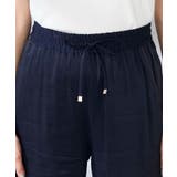 【洗える】サテンワイドパンツ | a.v.v【WOMEN】 | 詳細画像3 