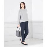 【イージーケア/ストレッチ】美ラクるスッキリ見えテーパードパンツ | a.v.v【WOMEN】 | 詳細画像15 