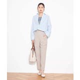 【イージーケア/ストレッチ】美ラクるスッキリ見えテーパードパンツ | a.v.v【WOMEN】 | 詳細画像18 