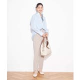 【イージーケア/ストレッチ】美ラクるスッキリ見えテーパードパンツ | a.v.v【WOMEN】 | 詳細画像20 