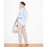 【イージーケア/ストレッチ】美ラクるスッキリ見えテーパードパンツ | a.v.v【WOMEN】 | 詳細画像21 