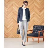 【イージーケア/ストレッチ】美ラクるスッキリ見えテーパードパンツ | a.v.v【WOMEN】 | 詳細画像24 