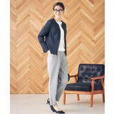 【イージーケア/ストレッチ】美ラクるスッキリ見えテーパードパンツ | a.v.v【WOMEN】 | 詳細画像25 