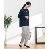 【イージーケア/ストレッチ】美ラクるスッキリ見えテーパードパンツ | a.v.v【WOMEN】 | 詳細画像31 