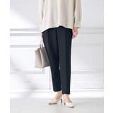 【イージーケア/ストレッチ】美ラクるスッキリ見えテーパードパンツ | a.v.v【WOMEN】 | 詳細画像35 