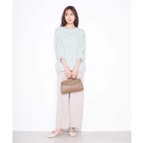 【イージーケア/ストレッチ】美ラクるスッキリ見えワイドパンツ | a.v.v【WOMEN】 | 詳細画像23 