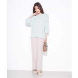 【イージーケア/ストレッチ】美ラクるスッキリ見えワイドパンツ | a.v.v【WOMEN】 | 詳細画像25 